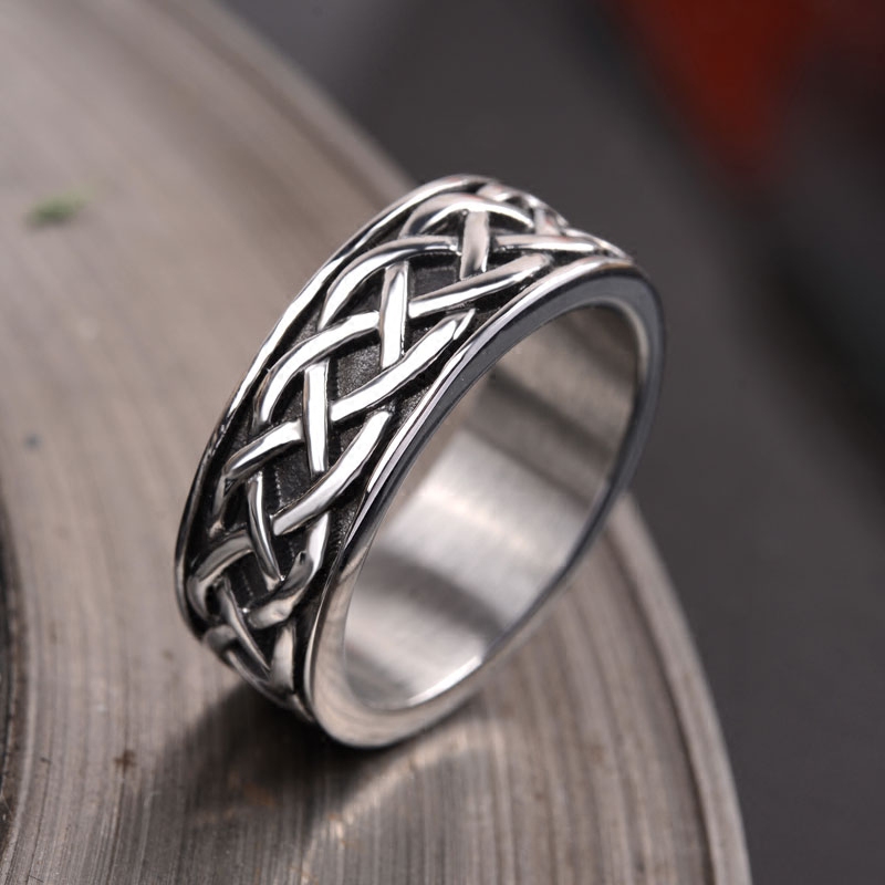 Bague homme PUNK ELEMENTS en Acier au titane - Ref 3088406 Image 3