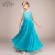 MUSE Children Dress Girls Buổi tối Dress Concert Piano violin Trang phục hội nghị Biển xanh