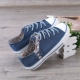 Mùa hè 2018 mới giày vải denim nữ học sinh giày đế bằng