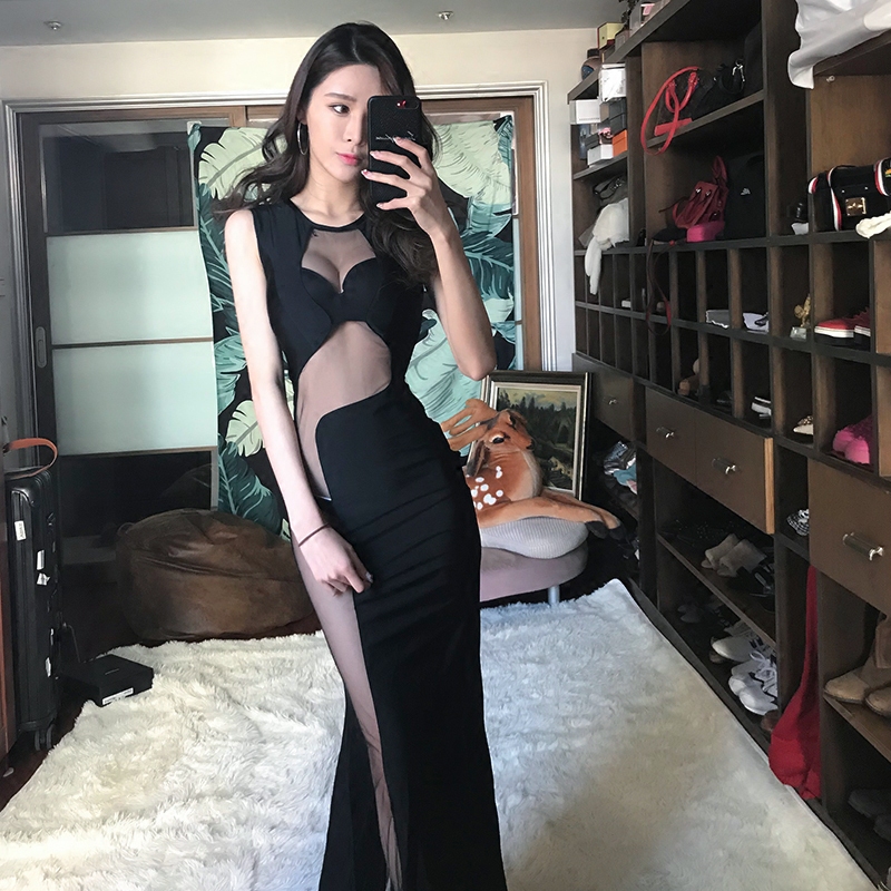 Robe du soir en Maille - Ref 3211602 Image 4