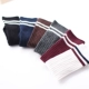 Gu Gu Phường cô gái trên đầu gối vớ cao cotton mùa thu vớ trẻ em vớ nữ nửa vớ trong vớ trẻ em lớn