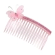 Trẻ em tóc mái lược chải tóc kẹp tóc hoạt hình dễ thương đầu clip cô gái rất đơn giản tóc chải tóc kẹp tóc