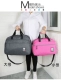 Túi duffel công suất lớn túi du lịch nữ xách tay du lịch thể thao Hàn Quốc túi thể dục khoảng cách ngắn