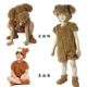 Trẻ em Quần áo Động vật Puppy Trang phục Phim hoạt hình Gấu Hiển thị Trang phục Thú cưng Chó Teddy Gấu lang thang Gấu nâu