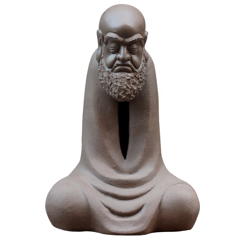 Dharma its furnishing articles large figure of Buddha of feng shui town house to mesa zen accessories frosted violet arenaceous furnishing articles