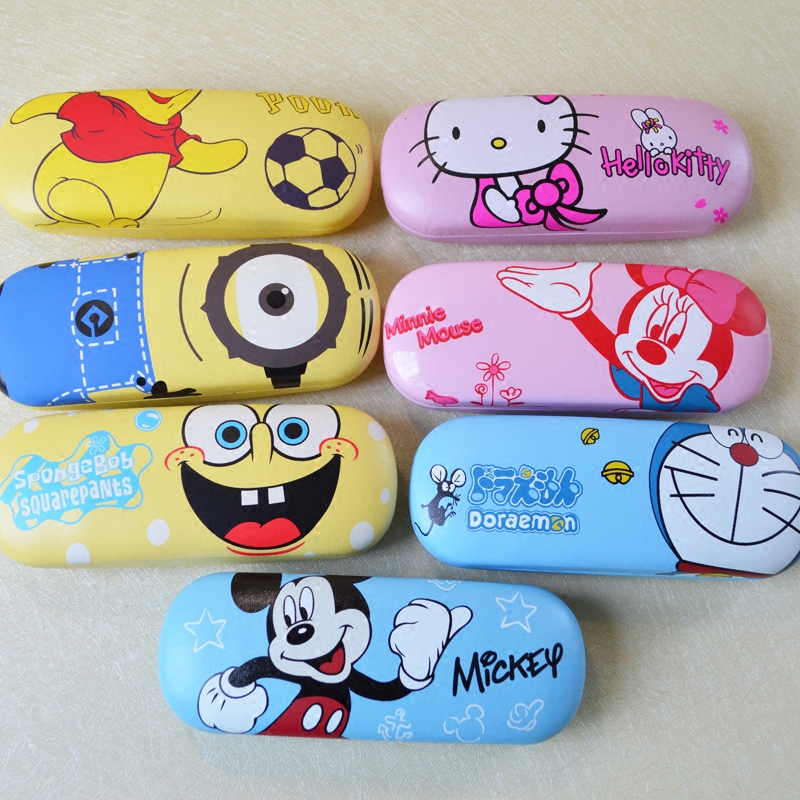 Cartoon glasses, fresh storage box, style