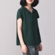 Tự nói ngắn tay phụ nữ ăn mặc mùa hè mới áo sơ mi rộng kích thước lớn là áo thun mỏng giản dị nghệ thuật áo thun đa năng - Áo phông áo phông đôi cho bạn thân nữ Áo phông