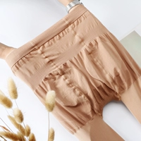 Mùa xuân và mùa thu eo cao, quần legging nữ cỡ lớn cộng với phân bón để tăng độ săn chắc cho làn da quần lửng ống quần bằng nhựa áp lực quần jean legging nữ