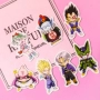Dễ thương phim hoạt hình rồng bóng acrylic trâm Wukong huy hiệu anime pin trâm phù hiệu túi trang trí cài áo vest