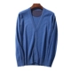 100% áo len cashmere nguyên chất cho nam áo len cổ chữ V mùa xuân và mùa thu mới kinh doanh thời trang áo len giản dị