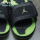 Hongfei Sports AIR JORDAN 13 AJ13 Black Cat đệm dép thể thao nam 684915-011 giày dép nam Dép thể thao