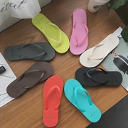 2019 mẫu mới nổ phiên bản Hàn Quốc của đôi dép xỏ ngón nữ mùa hè mang dép đế bằng thời trang nam và nữ dép