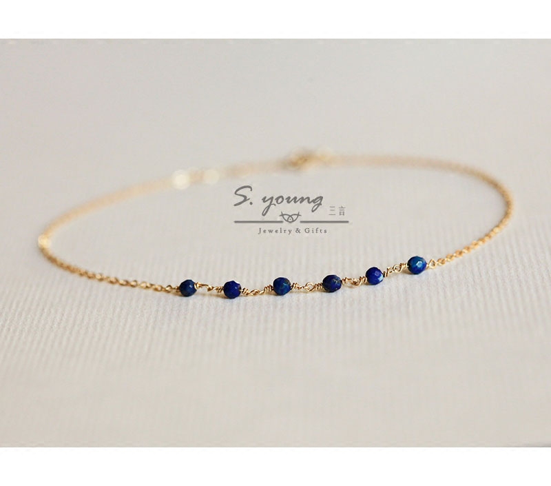 Bracelet de cheville OTHER   en Argenterie - Ref 3101815 Image 4