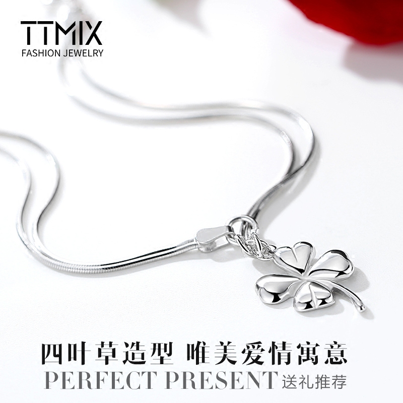 Bracelet de cheville Femme TTMIX en Argenterie - Ref 3104861 Image 4