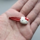 Trẻ em phụ kiện tóc long lanh Epoxy phim hoạt hình bb clip cô gái đội mũ bangs clip thẻ cô gái nhỏ clip bé tóc clip - Phụ kiện tóc