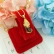 Mặt dây chuyền tráng men vàng mới tà ác chuyển giả cát vàng ruby ​​貔貅 vòng tay nữ may mắn vào kho báu không phai vòng tay bạc Vòng đeo tay Clasp