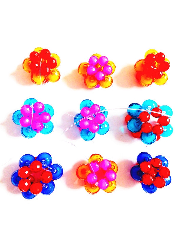 diy handmade full moon 1 year old 3 years old 12 years old birthday round money lock colorful beads money lock accessories lantern finished product