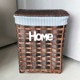 2018 new product dirty clothing basket rattan covered storage box large-sized dirty clothing basket dirty clothing storage basket storage basket