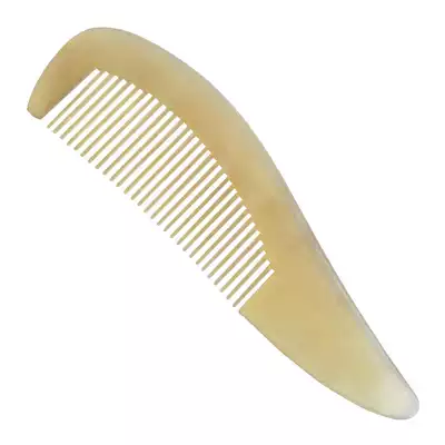 Horn comb anti-static anti-stripping straight hair large handle health massage comb head comb corner comb