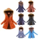 Áo cotton nhỏ nữ dài phần phiên bản Hàn Quốc 2017 mới có mũ trùm đầu cổ áo dày dày ulzzang cotton quần áo nữ