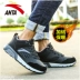 Giày Anta nam giày cotton 2018 mùa đông mới chính thức cộng với nhung ấm cao giúp giày thể thao thông thường nam giày thể thao đẹp Dép / giày thường