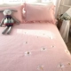Khăn trải giường bằng vải cotton kiểu Hàn Quốc ba mảnh xuất khẩu