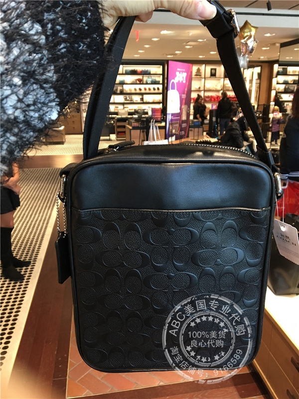 Purchased from the United States, Coach Casual Commuter Genuine Leather Men's Square Pilot Crossbody Bag X Purchased from the United States, Coach Casual Commuter Genuine Leather Men's Square Pilot Crossbody Bag X