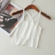 Cô gái màu đen chéo đẹp trở lại đồ lót hàng đầu dây đeo ngắn vest đáy chạm ren chống ánh sáng quấn ngực ống hàng đầu