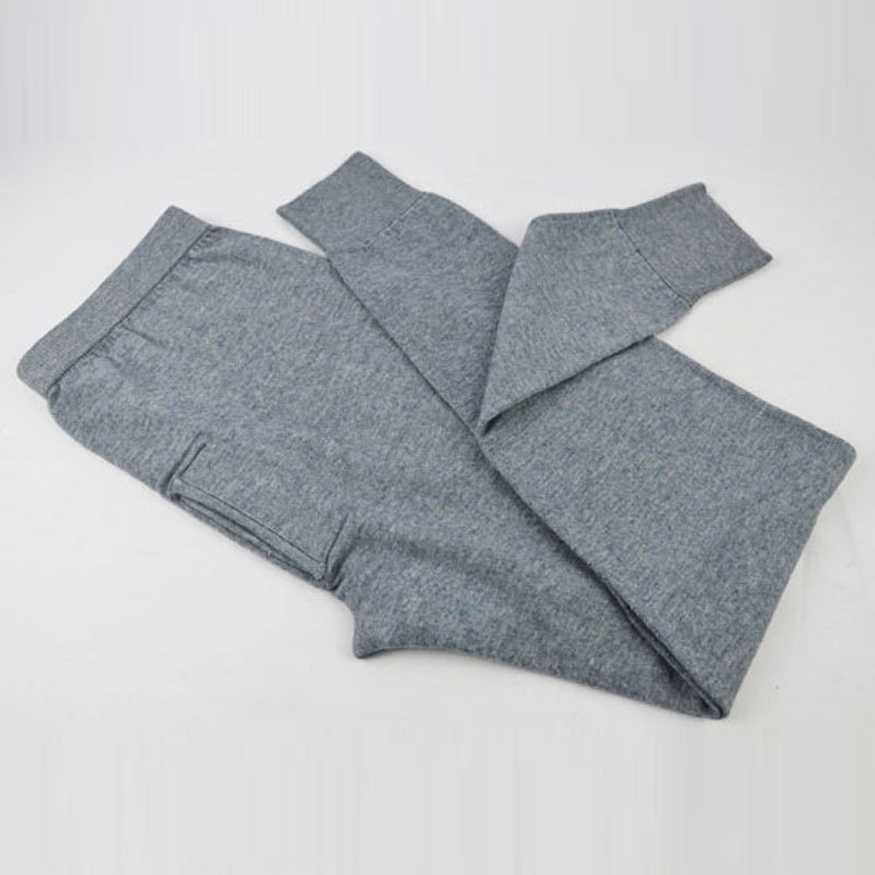 Mới Nội Mông bán hàng trực tiếp chất lượng cao womens quần len hai lớp mens dày cashmere quần quần ấm xà cạp.