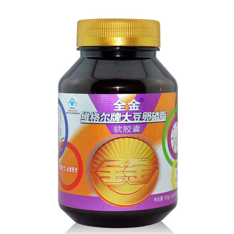 全金 维格尔牌大豆卵磷脂软胶囊 1.2g/粒*100粒