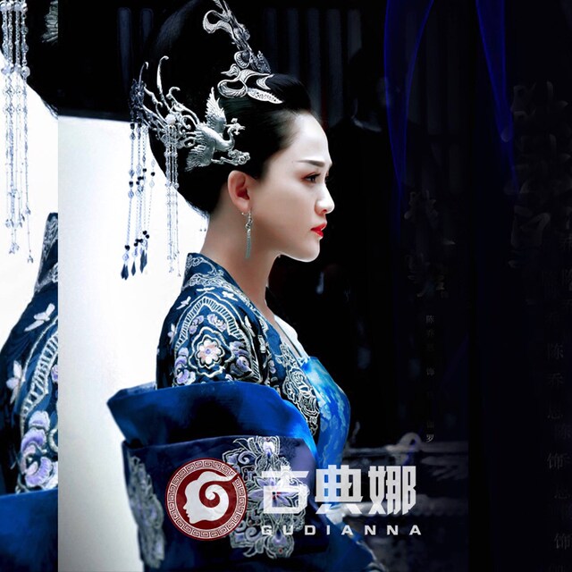 Classical film and television drama queen hanfu chen qiaoen costume