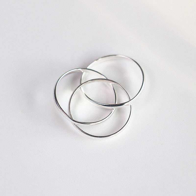 Bague mixte KISSILVER en Argenterie - Ref 3088324 Image 4