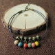 Handmade gốc gốm vòng chân chuông nữ quốc gia retro nam gian hàng nóng bán Jingdezhen đồ trang sức gốm - Vòng chân vòng chân cá chép nữ Vòng chân