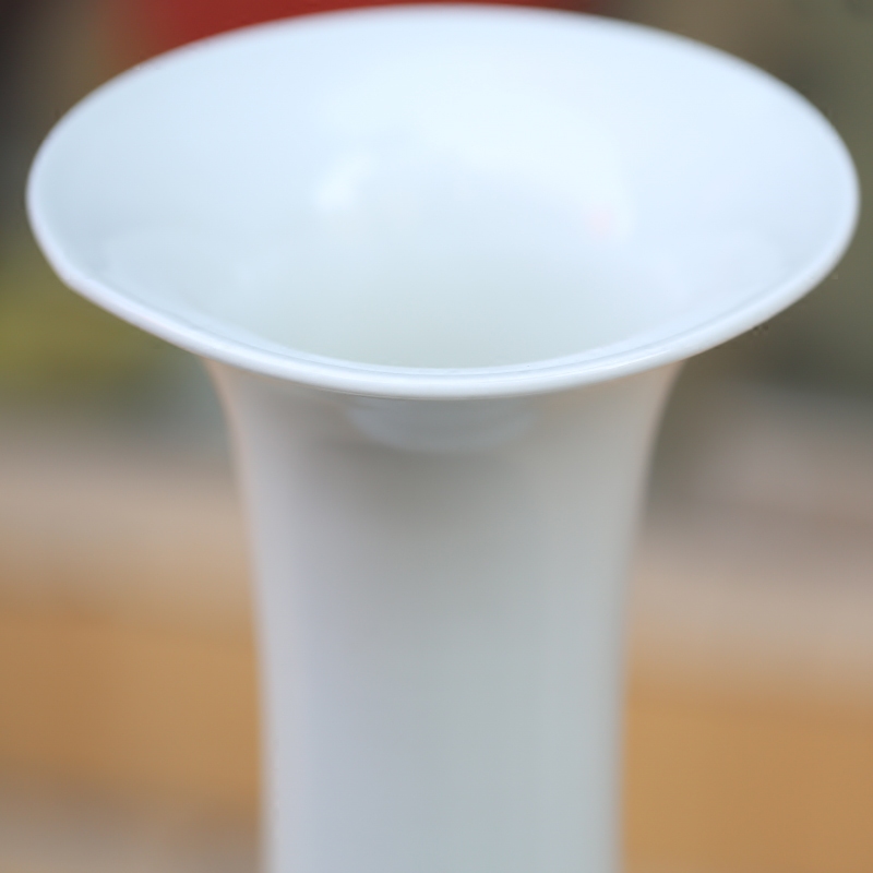 Jingdezhen hand - made ceramic be born pure and fresh and contracted fine big vase household porcelain of I sitting room place flower arrangement