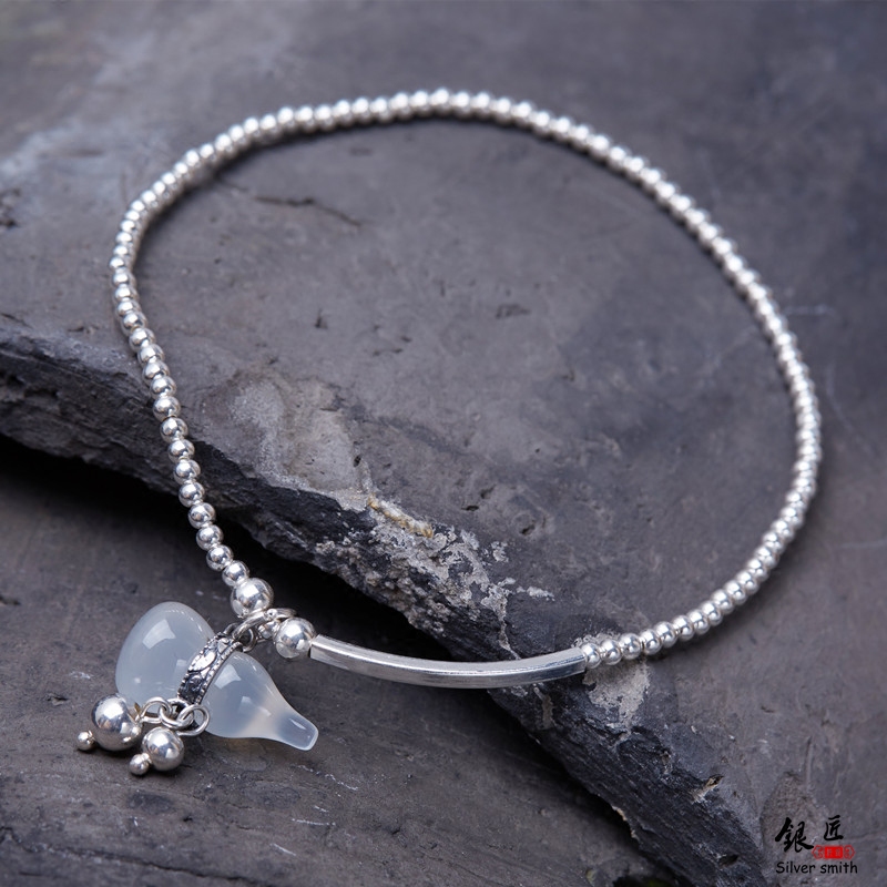 Bracelet de cheville Femme OTHER   en Argenterie - Ref 3101940 Image 3