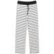 Sợi tre của phụ nữ quần pajama quần mùa xuân và mùa hè phần mỏng kích thước lớn lỏng thoáng khí sọc thường quần nhà thân mật 5441 do lot nam dep Quần tây