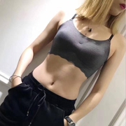 Ngủ sexy hoàn toàn thoải mái không bị ràng buộc áo ngực vest thu thập được mà không cần vòng thép thoải mái tập thể dục thể thao sling đồ lót mỏng