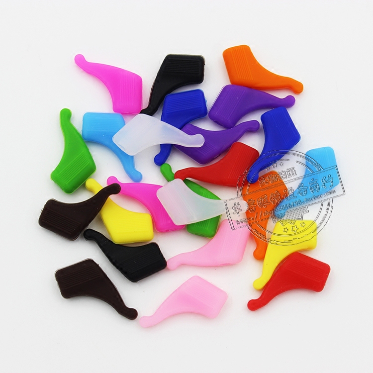 Children Colour glasses Anti-slip cover Ear Hook Fixed Accessories Hook Leg Anti-Fall Imported Silicone Quality Assurance