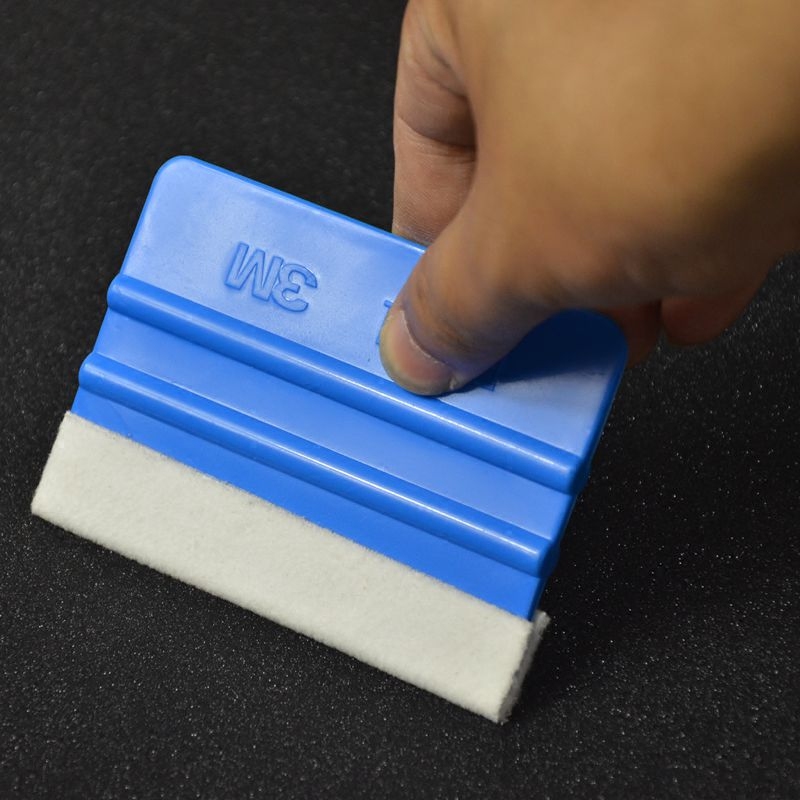 3M scraper car film tool belt cloth wool paste soft advertising photo sticker Body color change film scraper