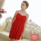Mùa hè mới dây đeo váy ngủ cotton gợi cảm đồ ngủ sinh viên ngọt ngào kích thước lớn váy nhà quần áo cô gái với miếng đệm ngực