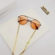 Di Lieba Song Hao Hao với chuỗi ngôi sao đeo cổ kính Hàn Quốc retro kính râm nam nữ đeo lens Kính đeo mắt kính