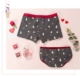 Phim hoạt hình lãng mạn cặp vợ chồng đồ lót cotton phù hợp với người tuyết Món quà Giáng sinh eo thấp gợi cảm nam boxer nữ tam giác