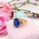 Nhẫn nữ kim cương nạm kim cương mới có thể điều chỉnh nhẫn vàng giả 24k mạ vàng trang sức vàng lâu dài Nhẫn