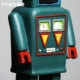 ins Mỹ Robot retro phòng ngủ đạo cụ mô hình phòng đồ trang trí nhỏ Bắc Âu trang trí nhà sáng tạo tiệm đồ dcor Trang trí nội thất