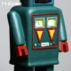 ins Mỹ Robot retro phòng ngủ đạo cụ mô hình phòng đồ trang trí nhỏ Bắc Âu trang trí nhà sáng tạo