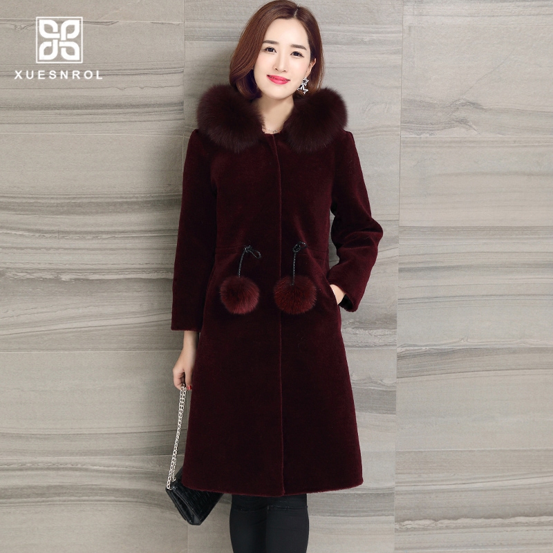 Manteau de fourrure femme XUESNROL    - Ref 3173589 Image 4