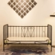 Châu Âu giường sắt trắng giường công chúa căn hộ nhỏ 1.21.51.8 Single Double single chung cư giường trẻ em - Giường