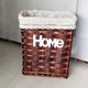 2018 new product dirty clothing basket rattan covered storage box large-sized dirty clothing basket dirty clothing storage basket storage basket