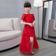 Cô gái sinh nhật buổi tối trang phục hoa cô gái công chúa đầm mùa đông trẻ em lớn trẻ em chủ nhà trang phục catwalk
