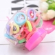 Phụ kiện tóc cho trẻ em Công chúa tóc bé đầu dây thừng không làm tổn thương tóc Cô gái da băng buộc đầu cao nón cao đầu trang sức trẻ em kẹp tóc con bướm Phụ kiện tóc